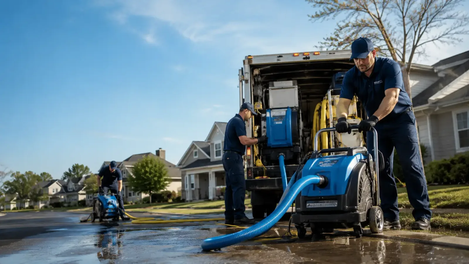 Flood Damage Cleanup in Glenville, WV
